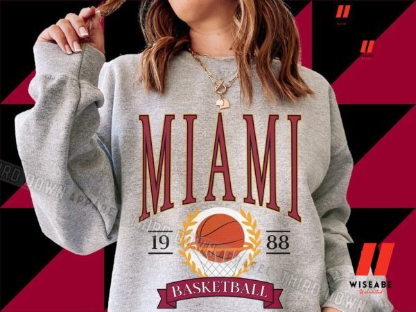 Vintage NBA Basketball 1988 Miami Heat Sweatshirt