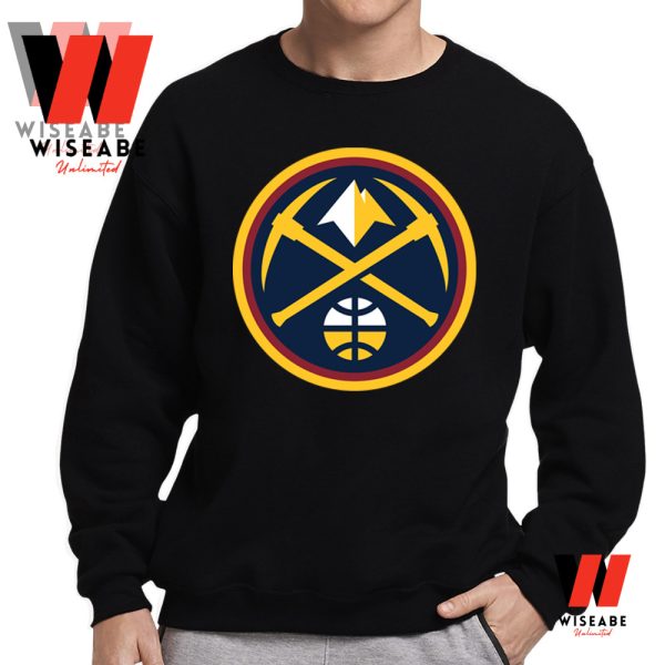 Cheap NBA Basketball Denver Nuggets Logo Shirt