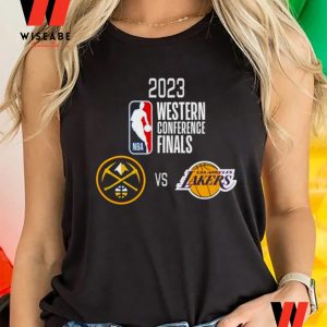 Cheap NBA Western Conference Finals 2023 Los Angeles Lakers And Denver Nuggets Shirt