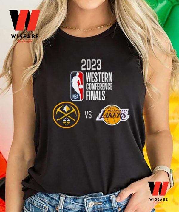 Cheap NBA Western Conference Finals 2023 Los Angeles Lakers And Denver Nuggets Shirt