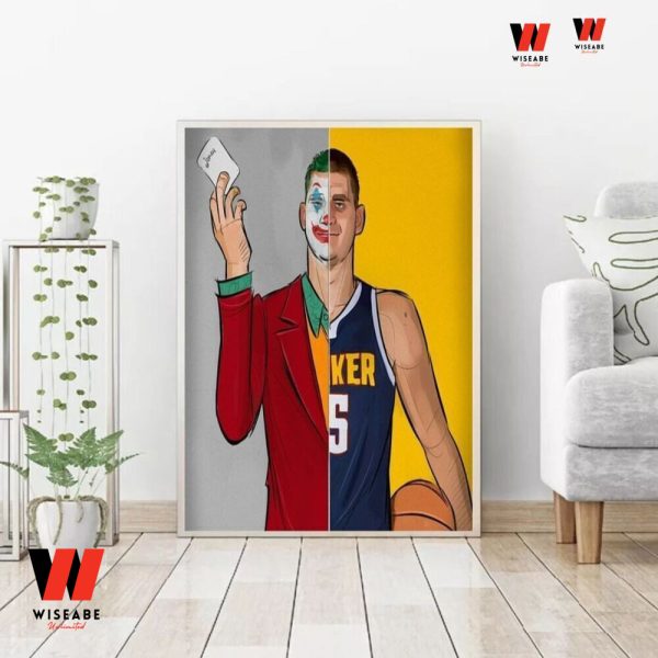 Cheap NBA Basketball Nikola Jokic Joker Denver Nuggets Poster