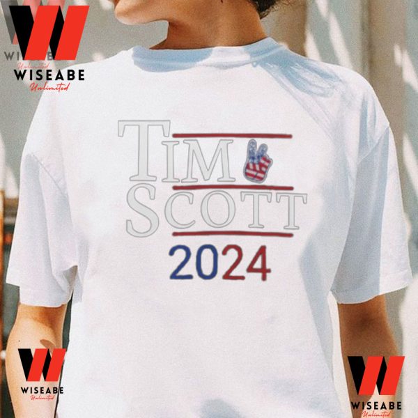 Politician Tim Scott For President T Shirt, Cheap Tim Scott 2024 T Shirt