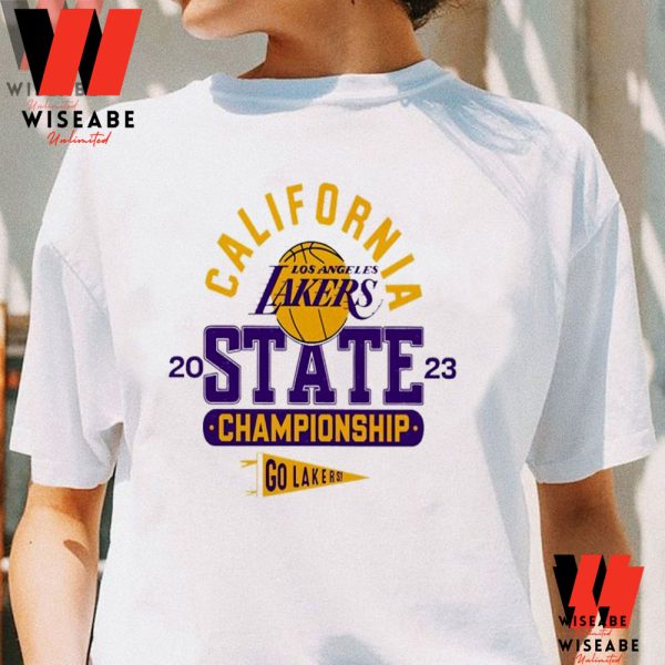Cheap Go Laker California State Lakers Championships Shirt, Lakers T Shirt Men